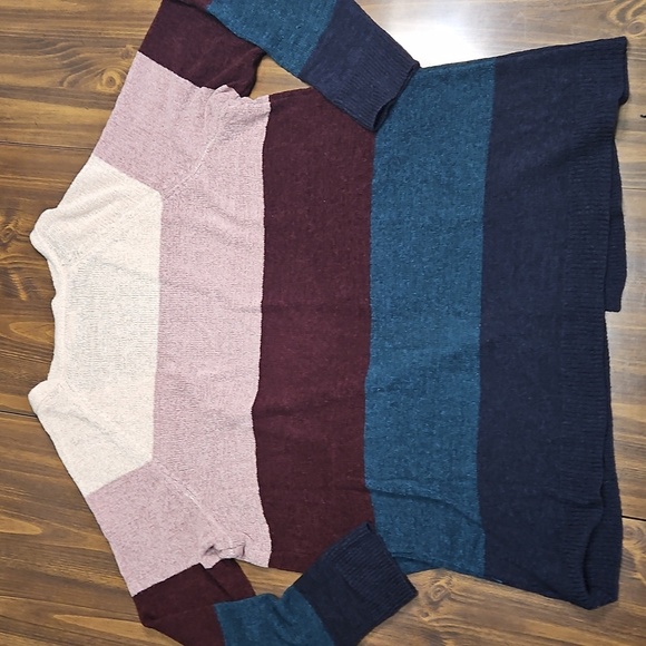 Maurices Striped Women's Sweater - Picture 2 of 9